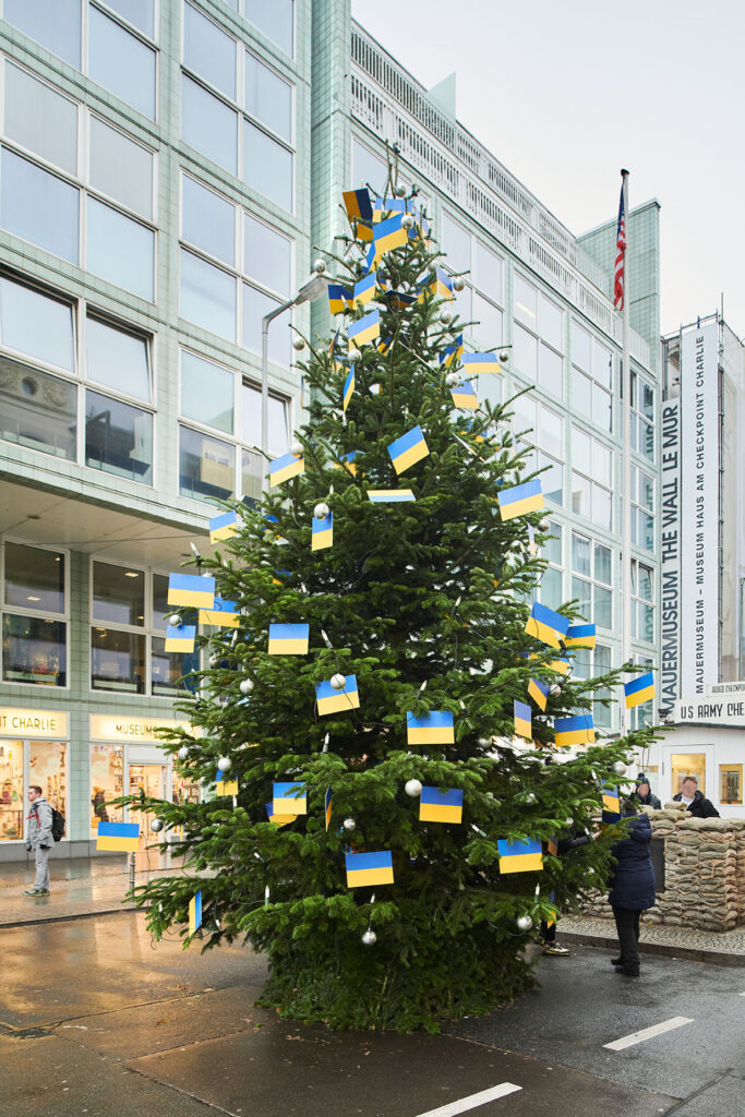 Weihnachtsbaum fr die Ukraine